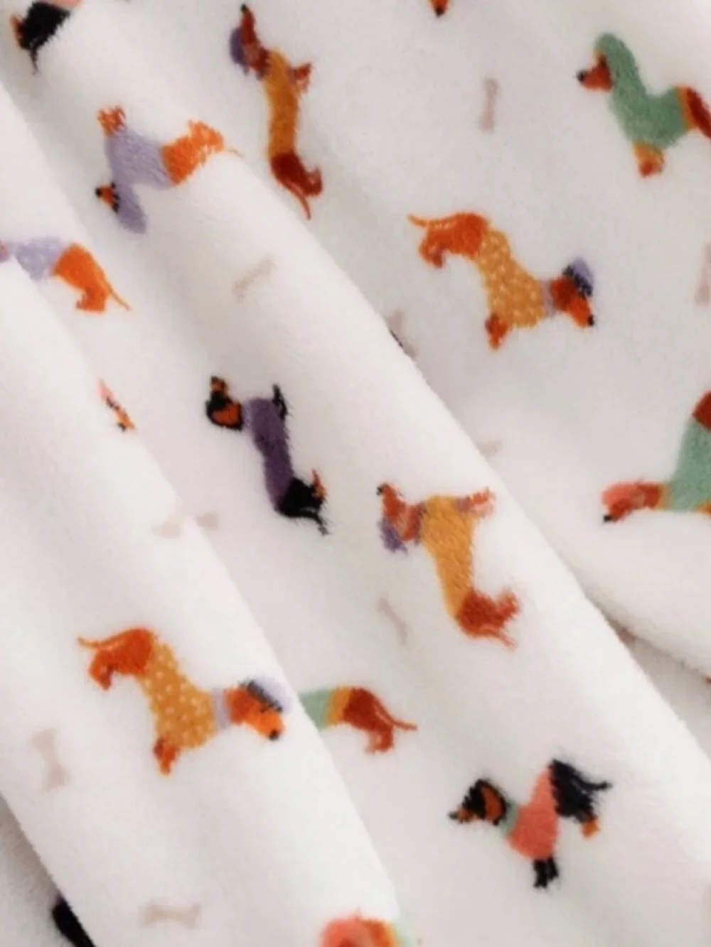 Dachshund Plush Throw Blanket